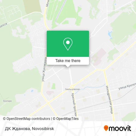ДК Жданова map