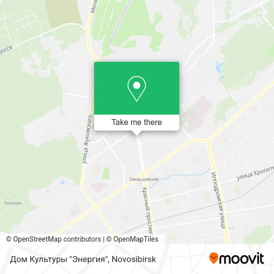 Дом Культуры "Энергия" map