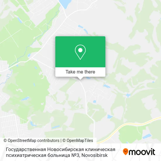 Государственная Новосибирская клиническая психиатрическая больница №3 map