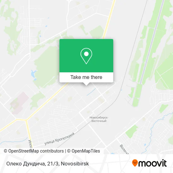 Олеко Дундича, 21/3 map
