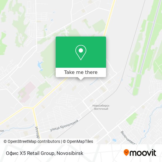 Офис X5 Retail Group map