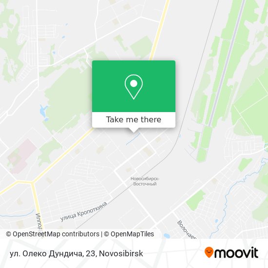ул. Олеко Дундича, 23 map