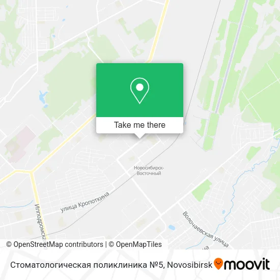 Стоматологическая поликлиника №5 map