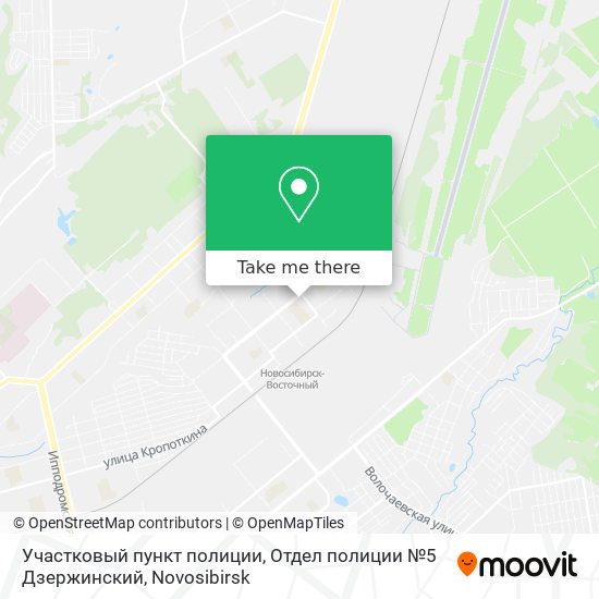 Участковый пункт полиции, Отдел полиции №5 Дзержинский map
