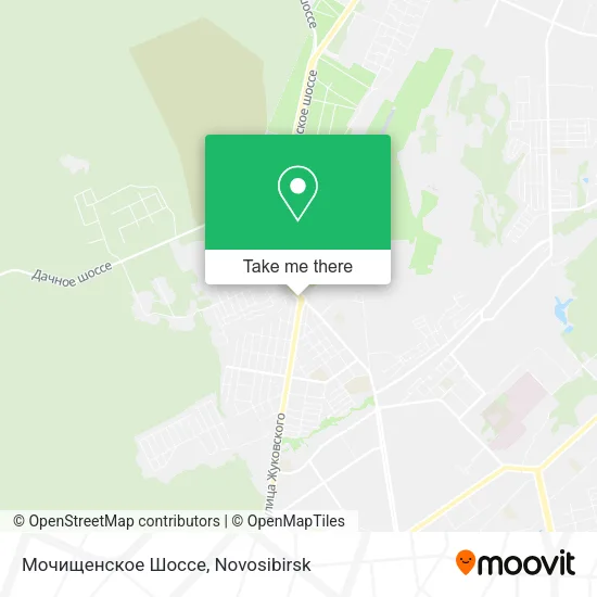 Мочищенское Шоссе map