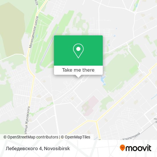 Лебедевского 4 map