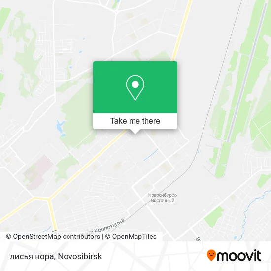 лисья нора map