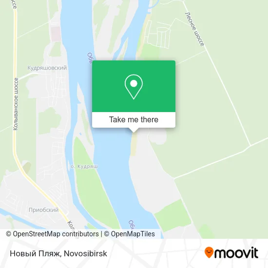 Новый Пляж map
