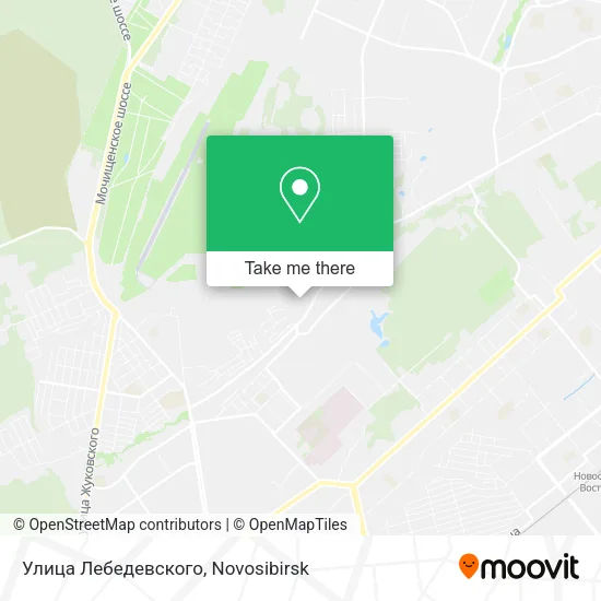 Улица Лебедевского map