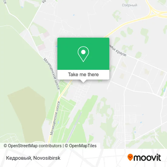 Кедровый map