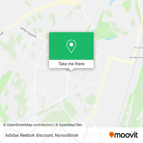 Adidas Reebok discount map