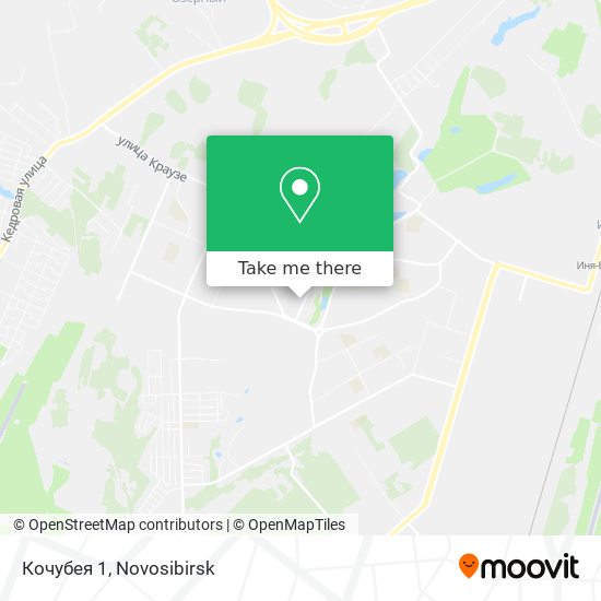 Кочубея 1 map