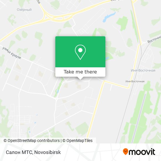 Салон МТС map
