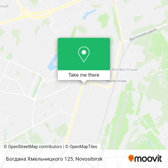 Богдана Хмельницкого 125 map