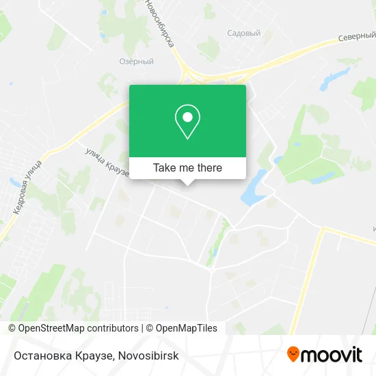 Остановка Краузе map