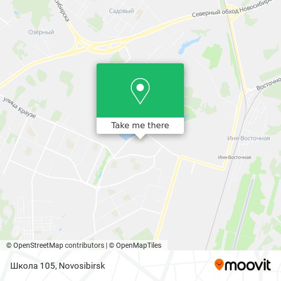 Школа 105 map