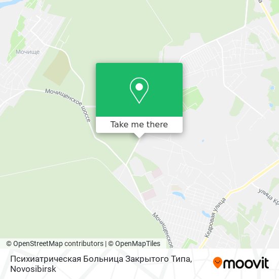 Психиатрическая Больница Закрытого Типа map