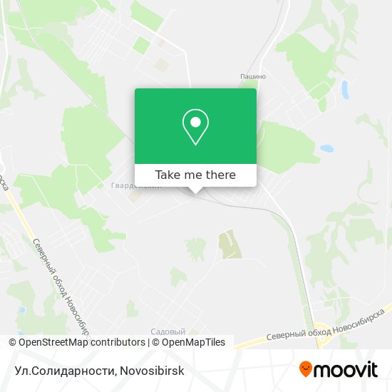 Ул.Солидарности map