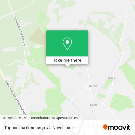 Городская больница #4 map