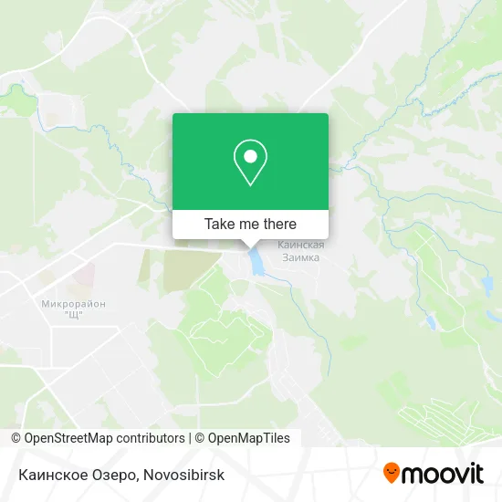 Каинское Озеро map