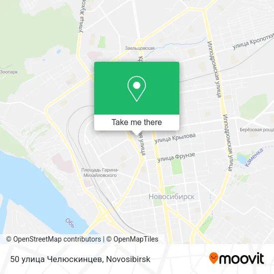 50 улица Челюскинцев map