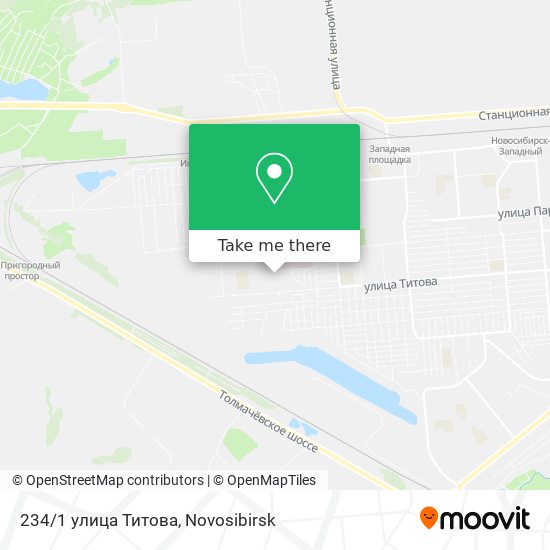 234/1 улица Титова map