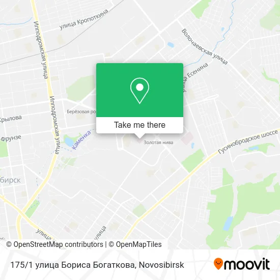 175/1 улица Бориса Богаткова map