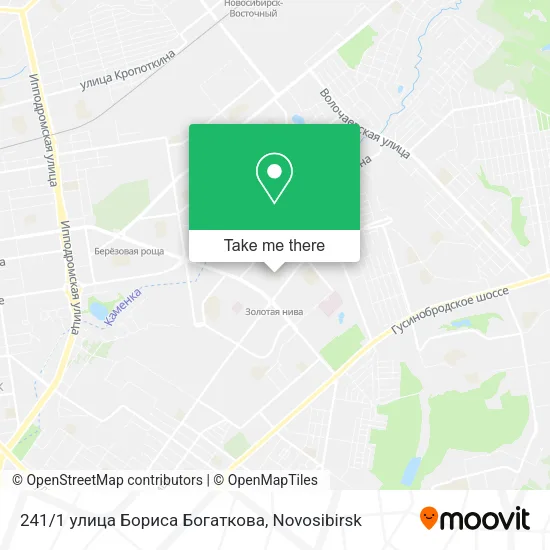 241/1 улица Бориса Богаткова map
