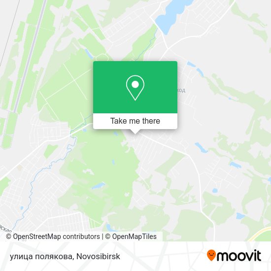 улица полякова map