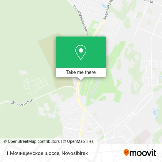 1 Мочищенское шоссе map