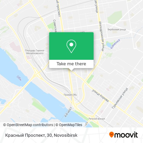 Красный Проспект, 30 map