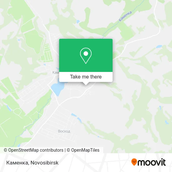 Каменка map