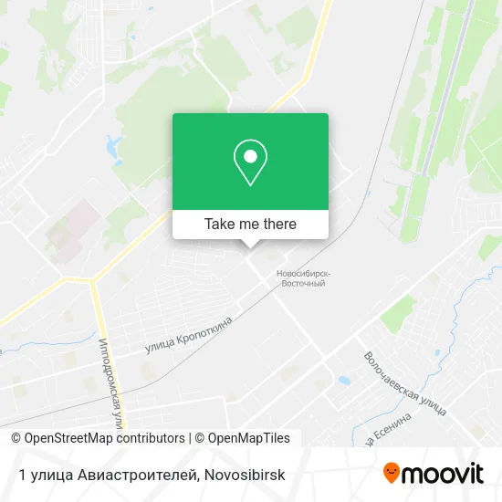 1 улица Авиастроителей map