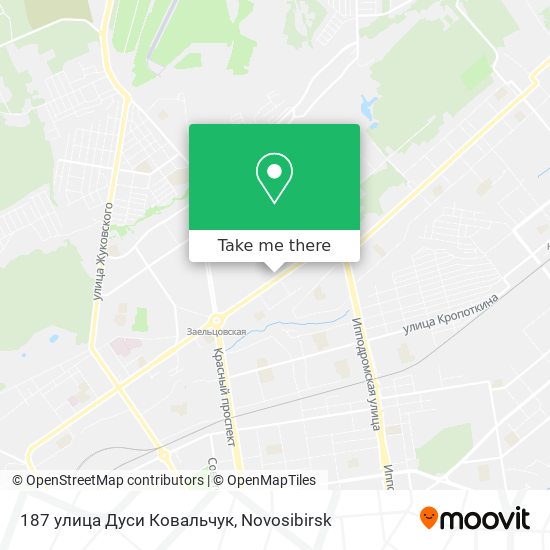 187 улица Дуси Ковальчук map