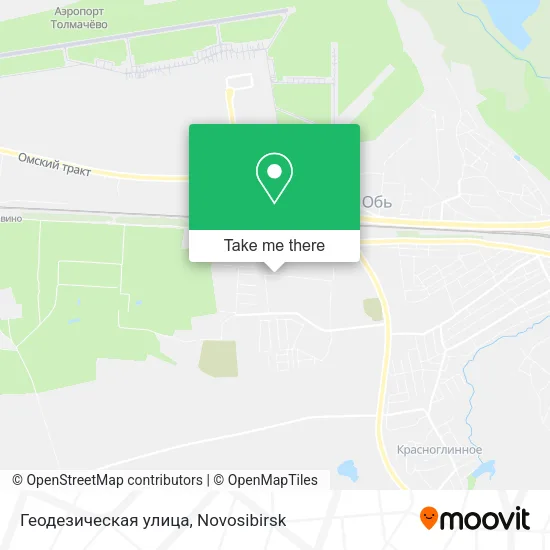Геодезическая улица map