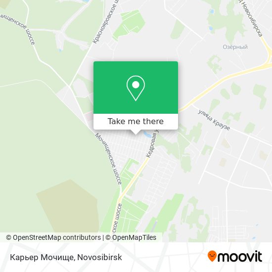 Карьер Мочище map