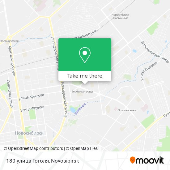 180 улица Гоголя map