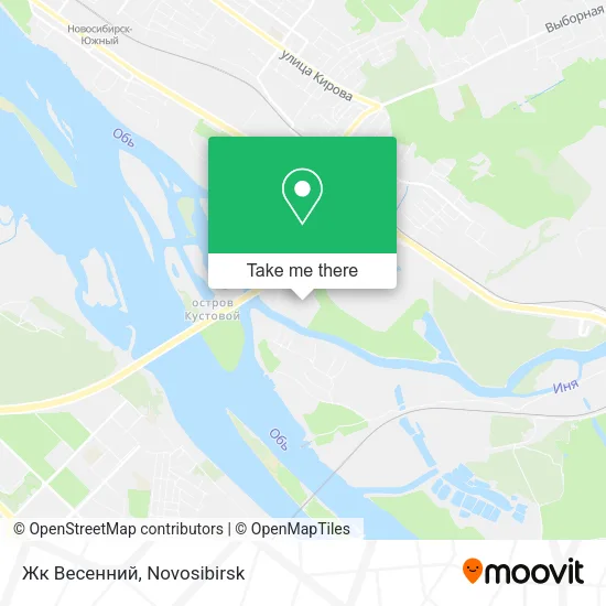 Жк Весенний map