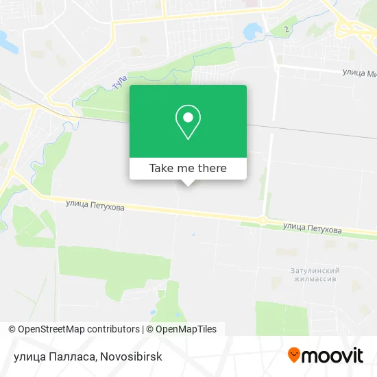 улица Палласа map