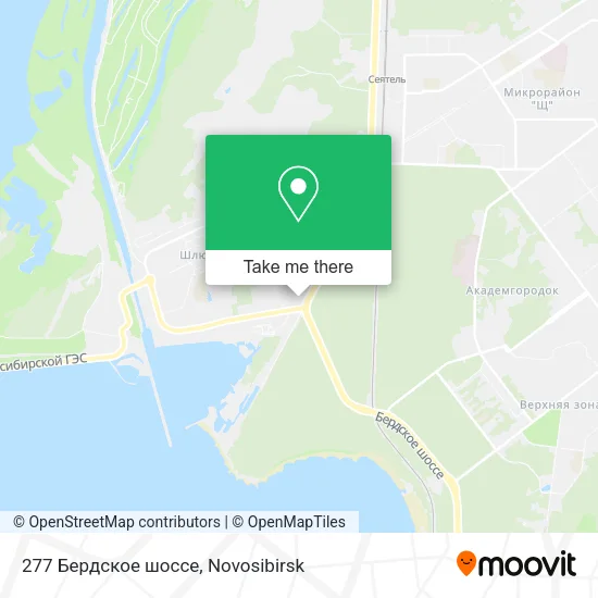 277 Бердское шоссе map