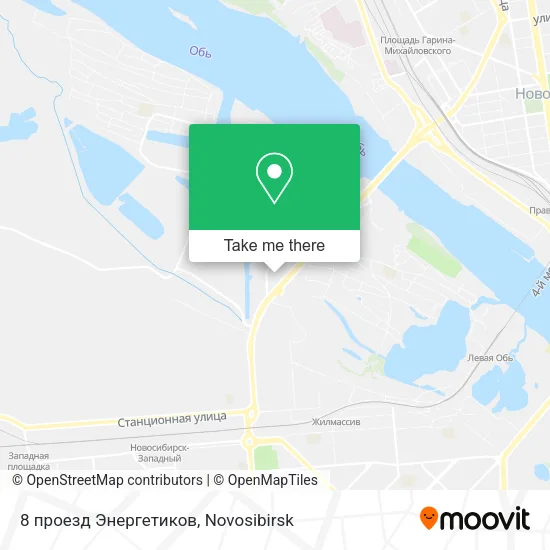 8 проезд Энергетиков map