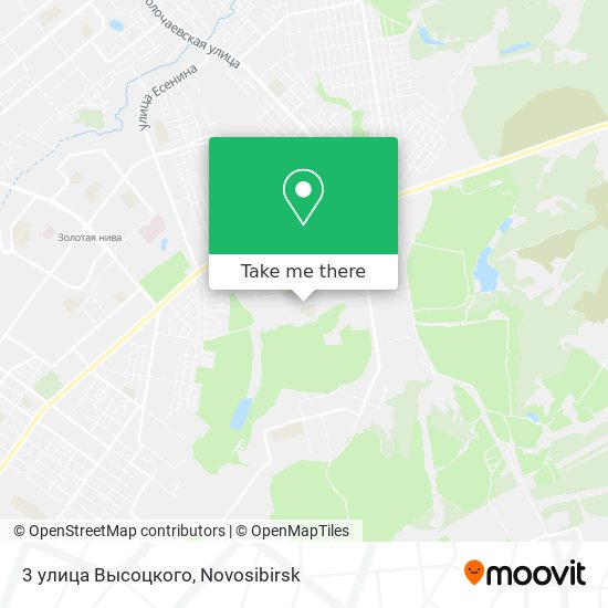 3 улица Высоцкого map