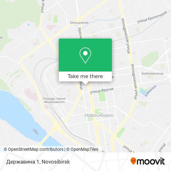 Державина 1 map