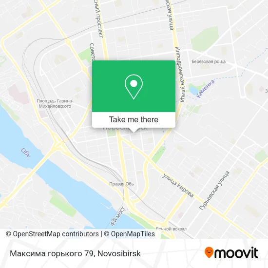 Максима горького 79 map