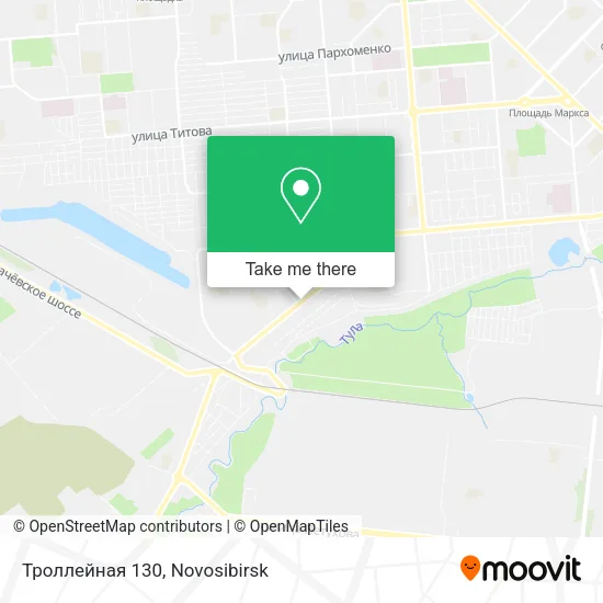 Троллейная 130 map