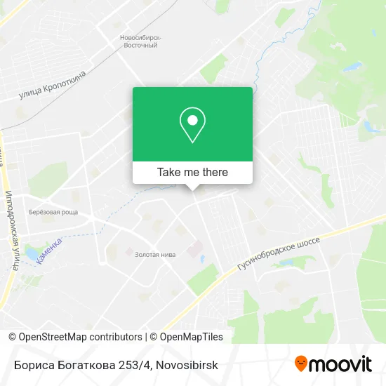 Бориса Богаткова 253/4 map