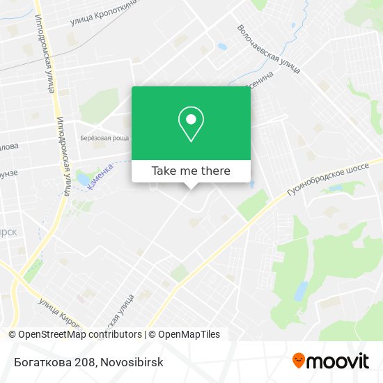 Богаткова 208 map