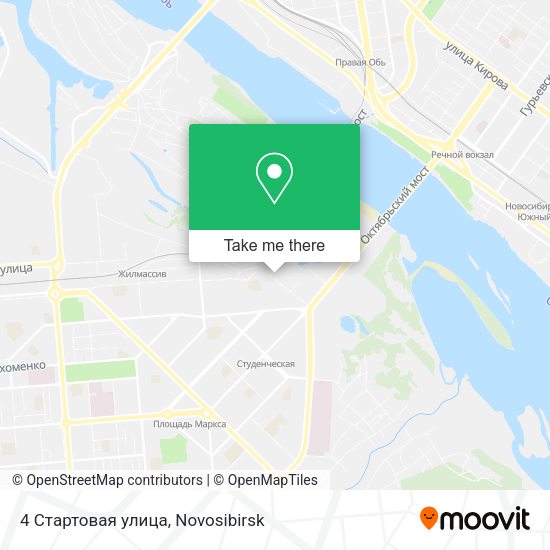 4 Стартовая улица map