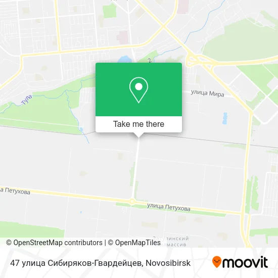 47 улица Сибиряков-Гвардейцев map