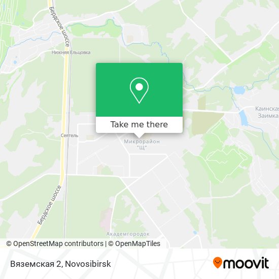 Вяземская 2 map